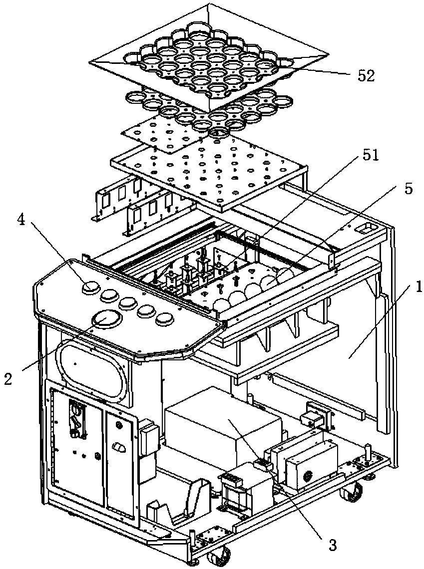 Marble game machine and game control method thereof