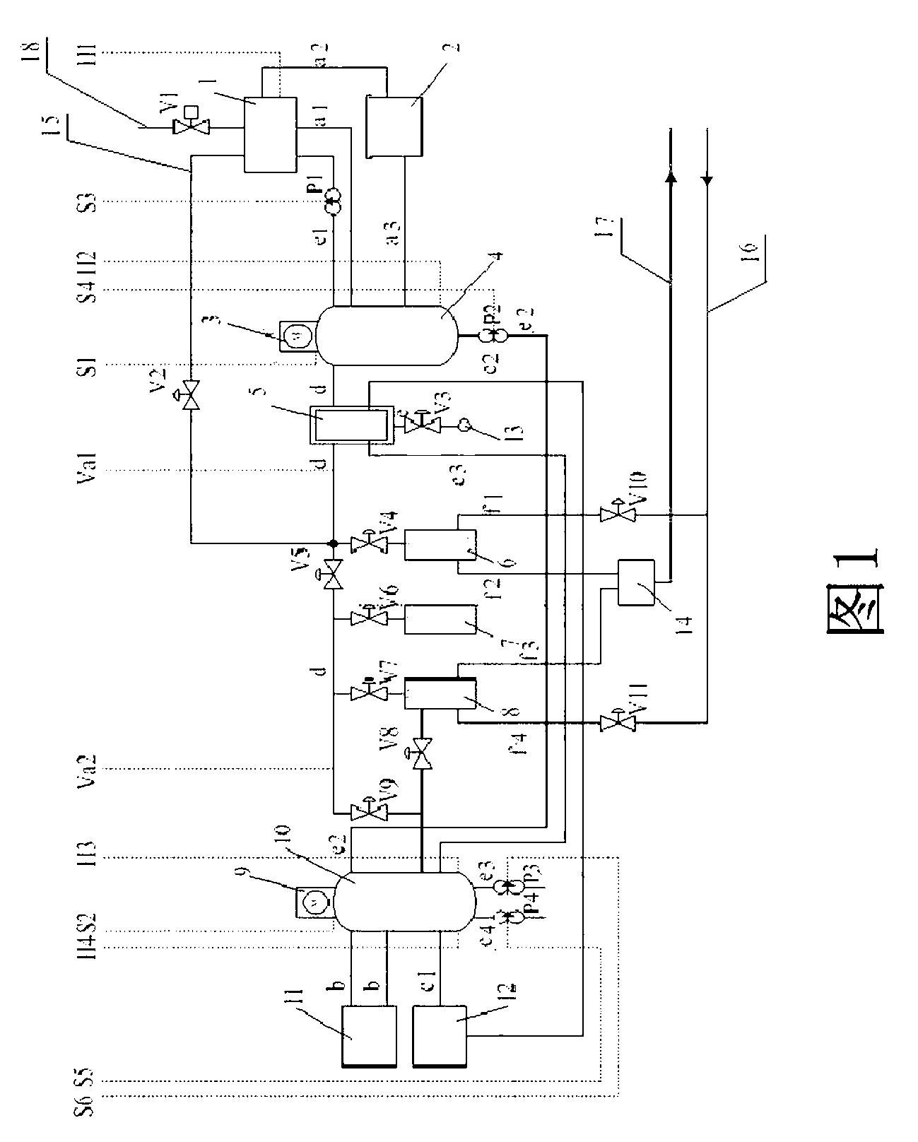 Molecular-distillation purification method of celery seed oil and purification device thereof