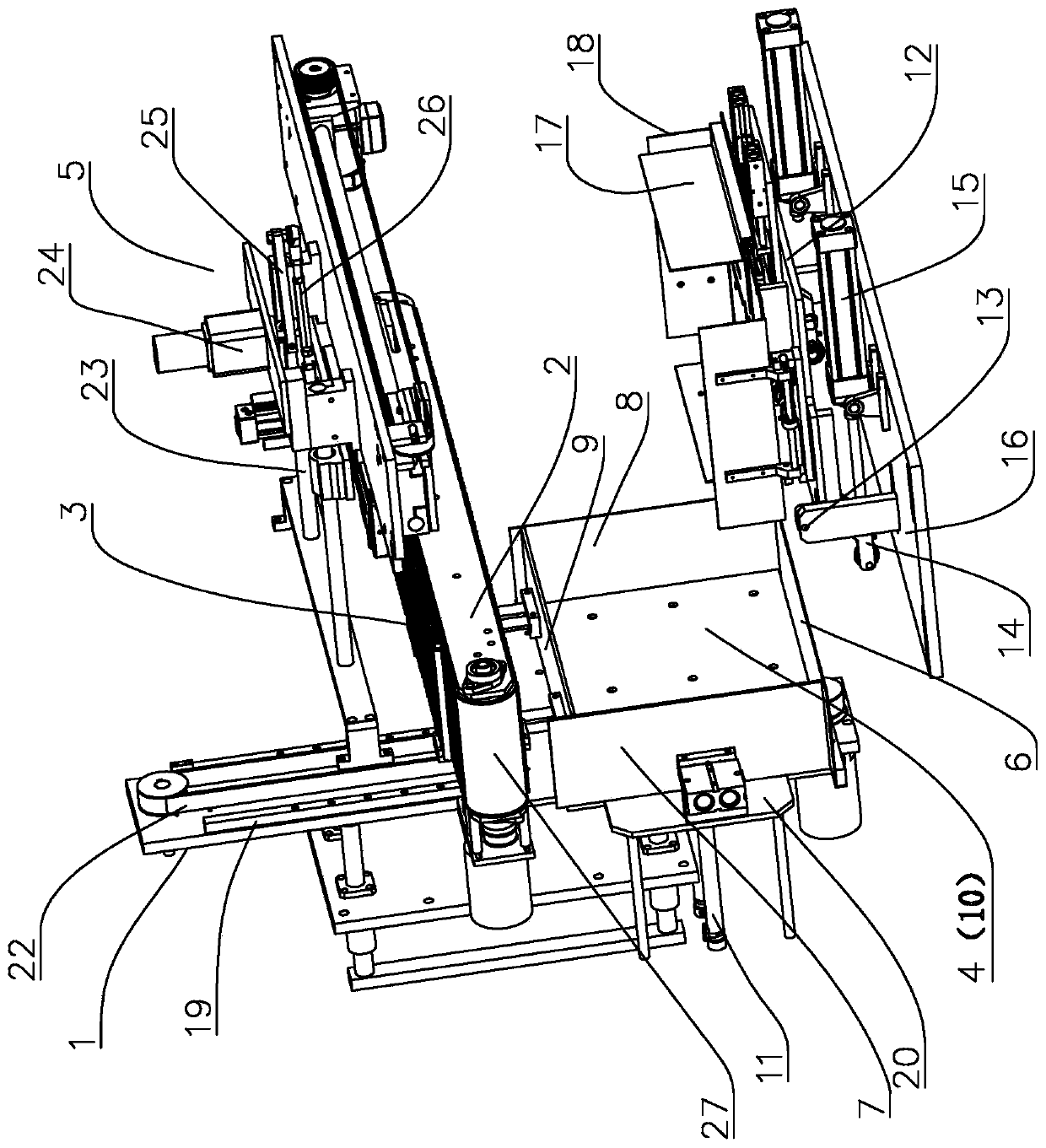 Hose boxing mechanism and method