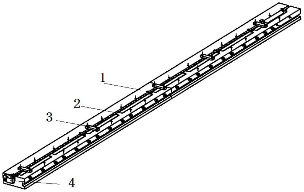 Method for eliminating tiny deformation in batch forming of slender thin-wall crack line sources