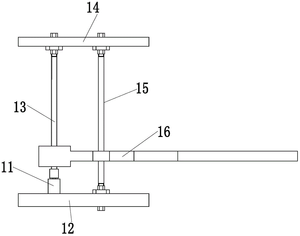 Binding system of spraying and binding machine