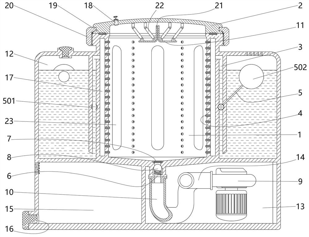 A quick cleaning device for medical instruments