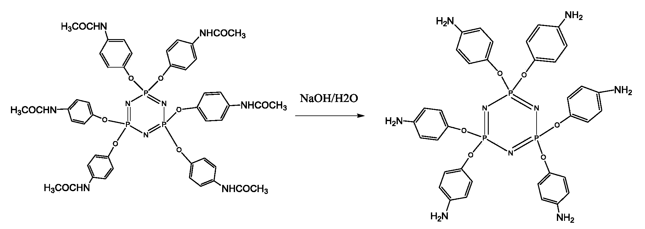 Preparation method of novel high nitrogen content compounds containing phosphaphenanthrene and phosphazene double-effect functional group