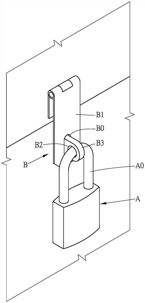 Prying-resistant and shearing-resistant padlock