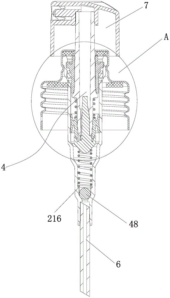 A cup sealing spray equipment