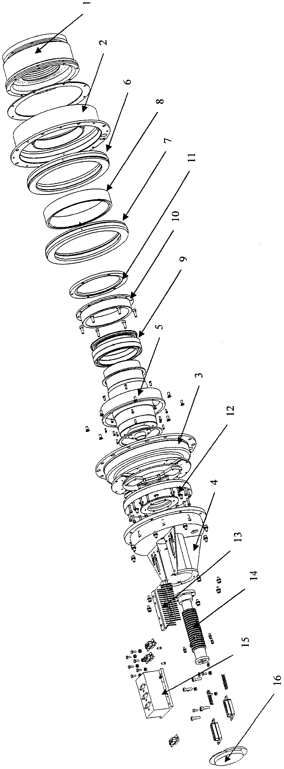 A scanning drive mechanism