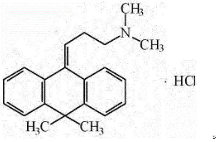 Melitracen hydrochloride compound
