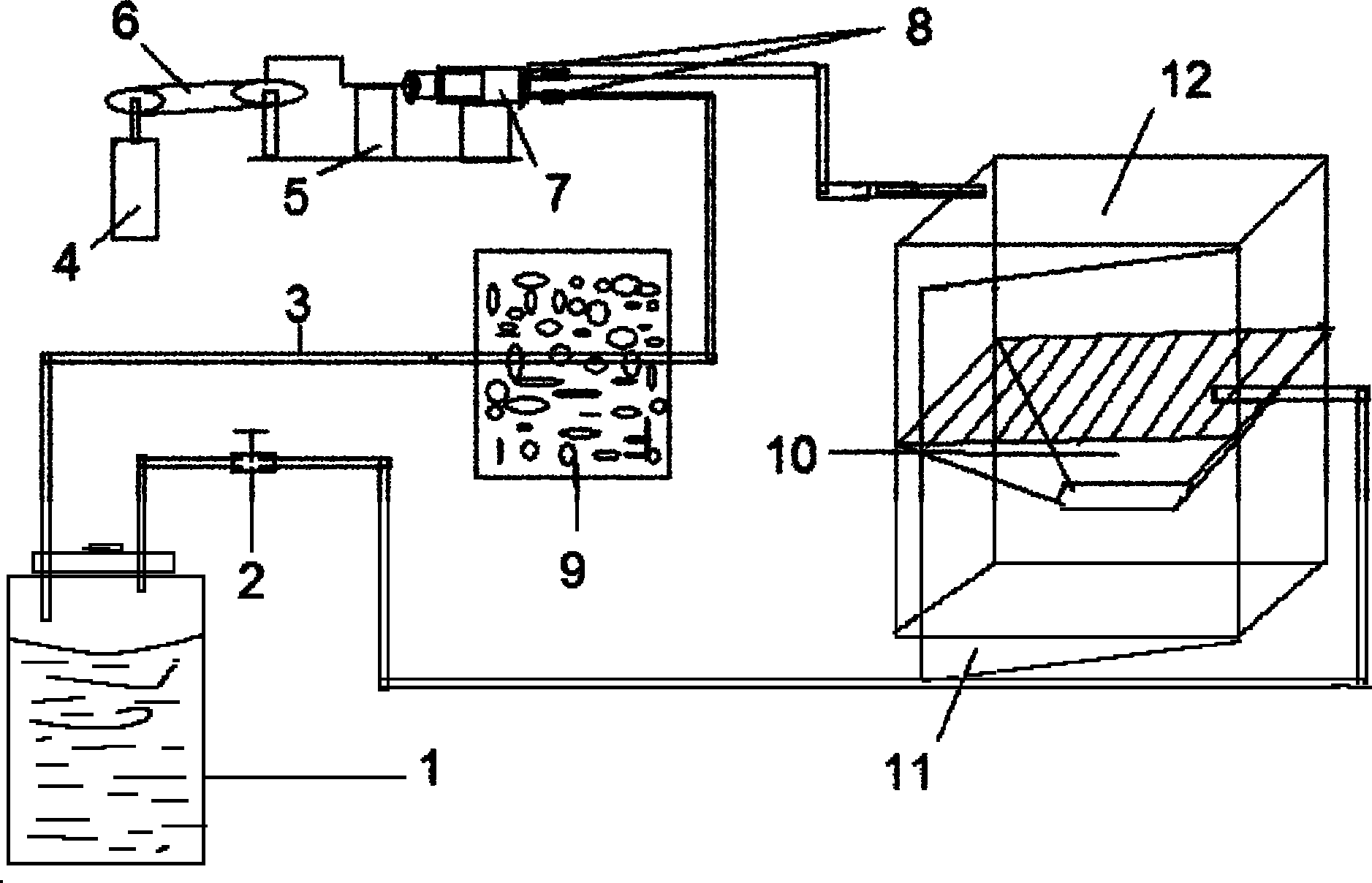 Anesthesia device for animal experiment
