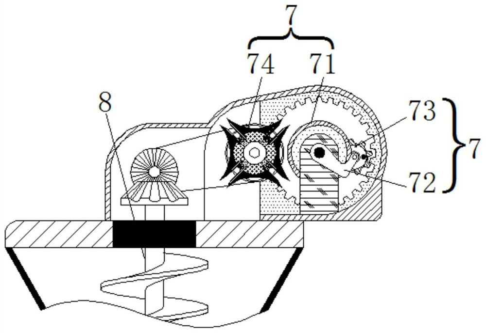 Sand and stone automatic and equivalent screening device for civil engineering