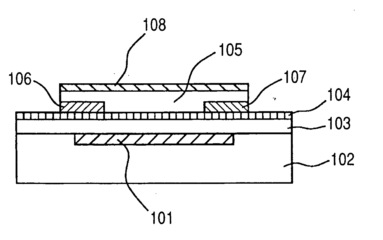 Organic semiconductor element, production mehtod therefor and organic semiconductor device