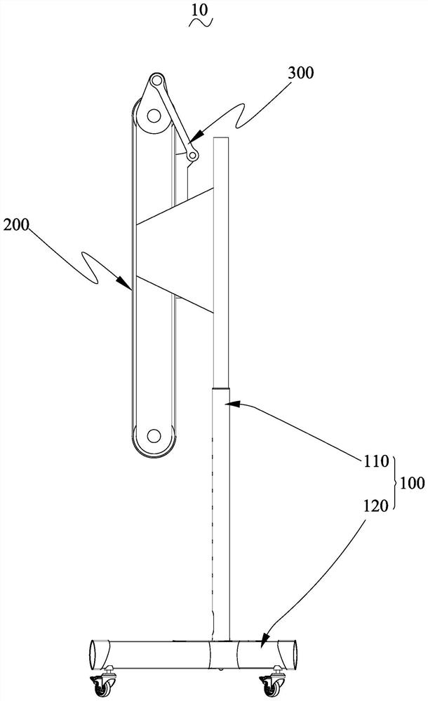 Writing board with automatic cleaning function