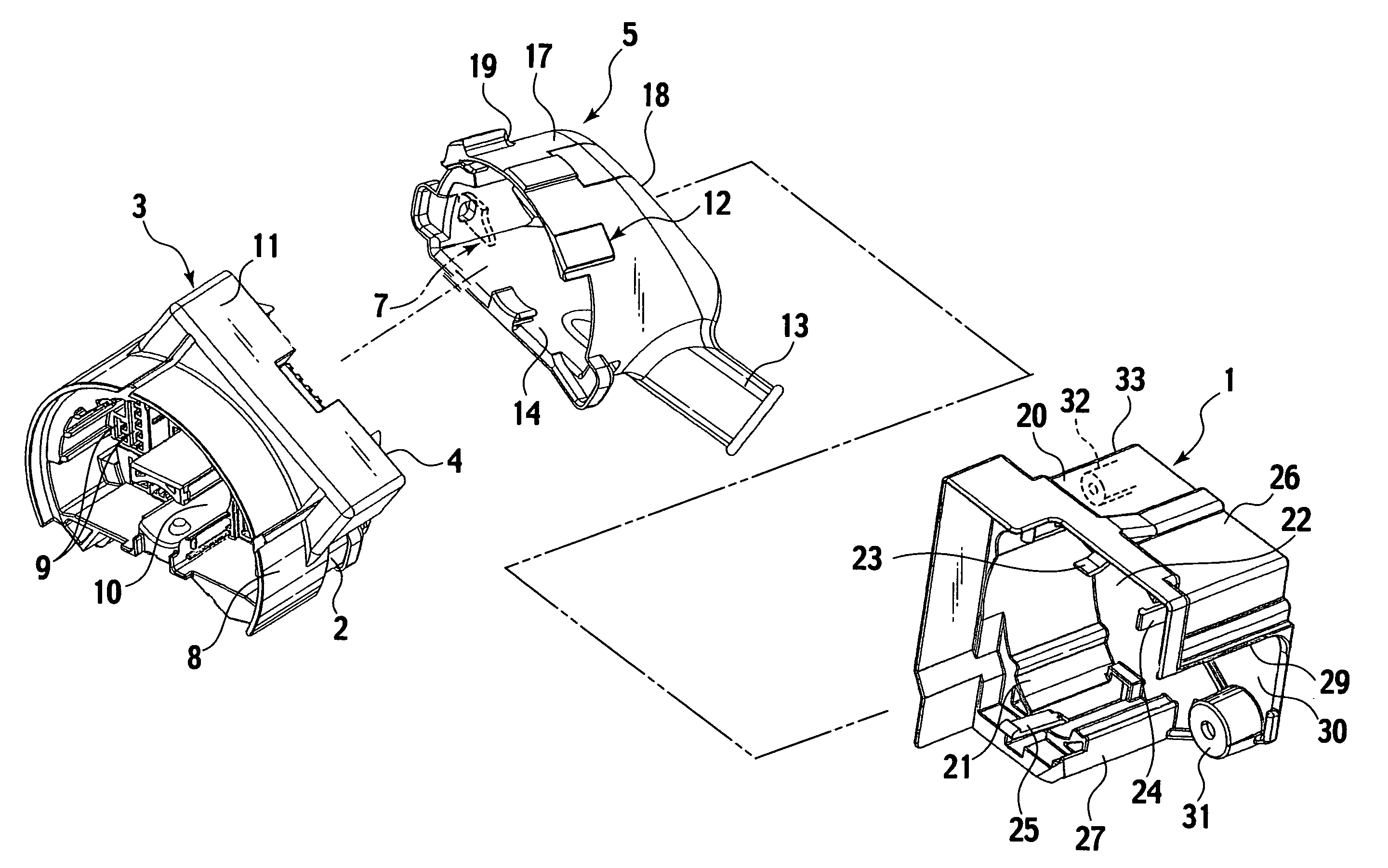 Rear-Cover Attachment Structure