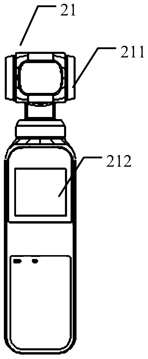 Image display method and device, pan/tilt, and storage medium