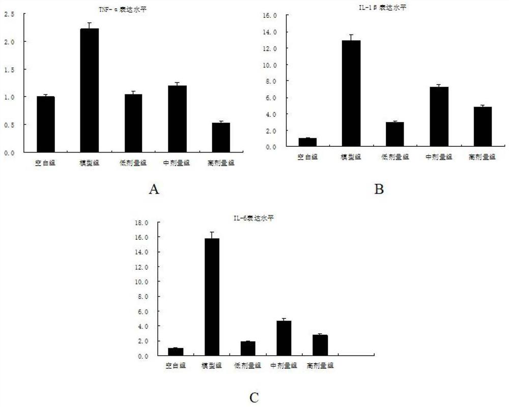 Application of traditional Chinese medicine composition in preparation of medicine for preventing colorectal cancer