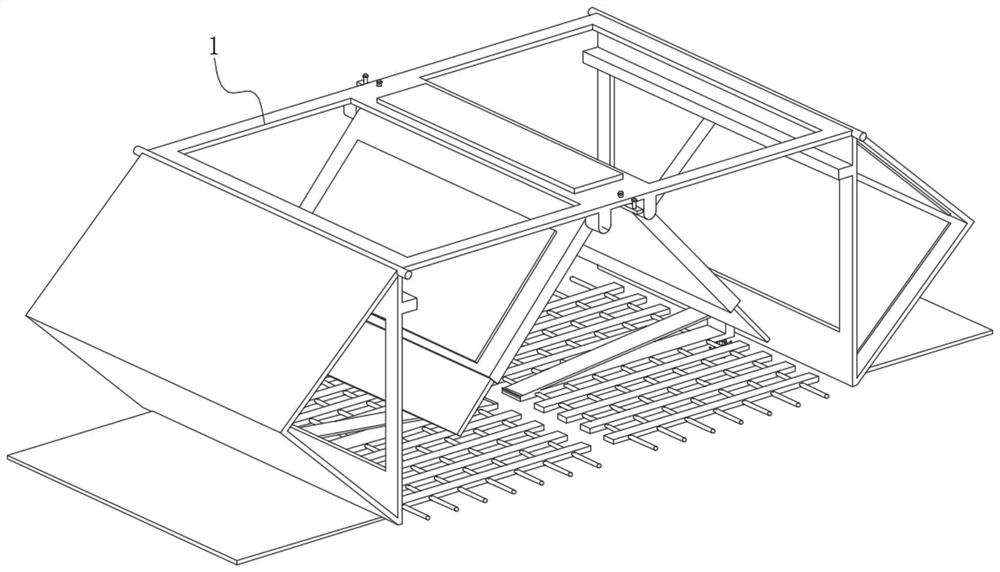 Saline-alkali soil greening device and method