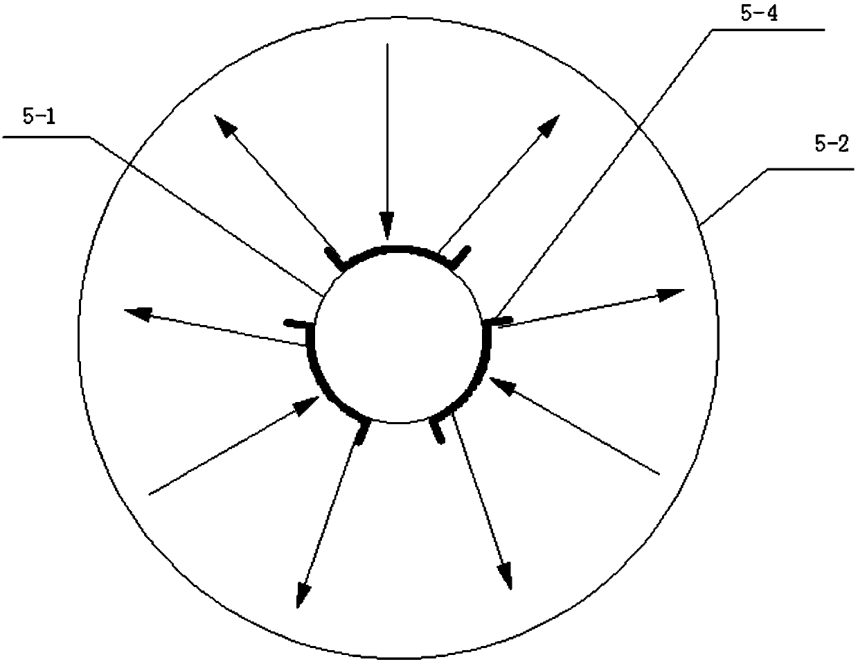 A CG ultrasonic reverberation resonance field domestic sewage sludge processor and its method and application for treating domestic sewage sludge