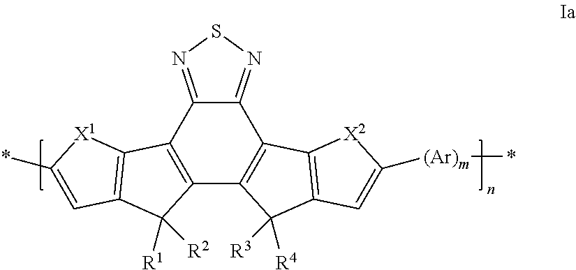 Polymers derived from bis(thienocyclopenta) benzothiadiazole and their use as organic semiconductors