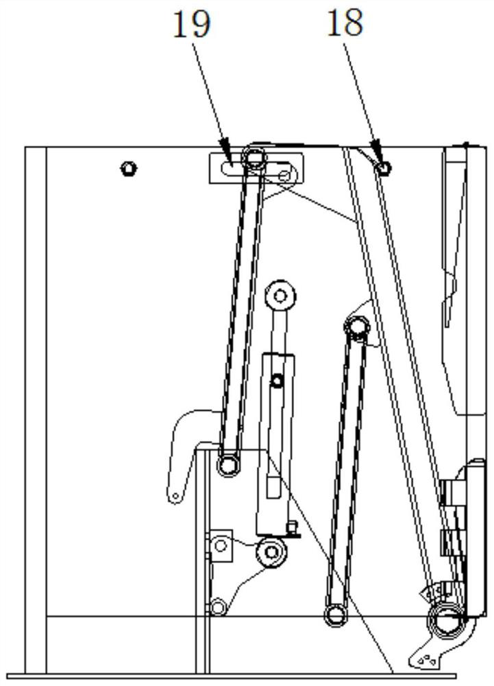 Lifting device for disabled person to get on vehicle