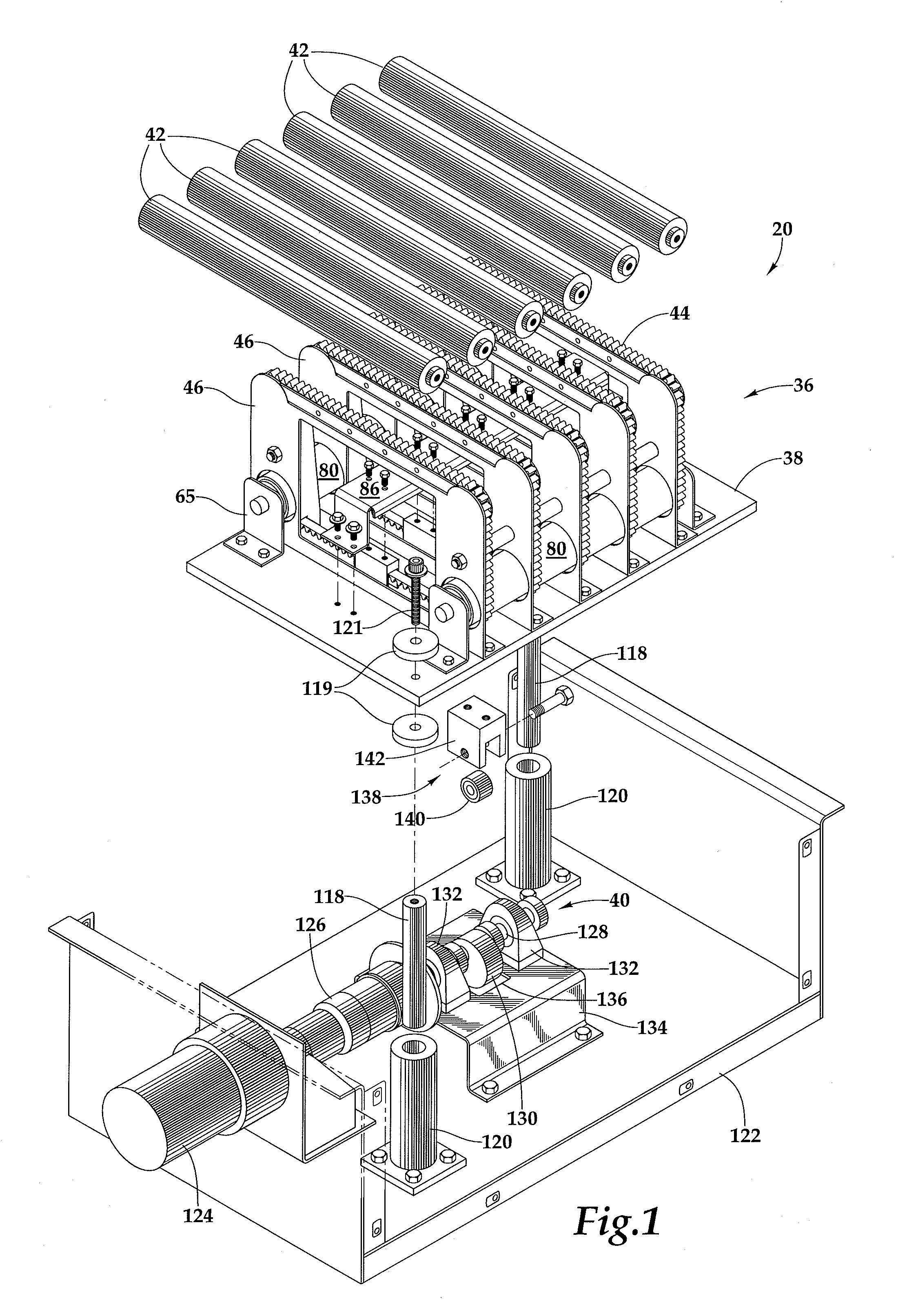 90 degree cross transfer conveyor