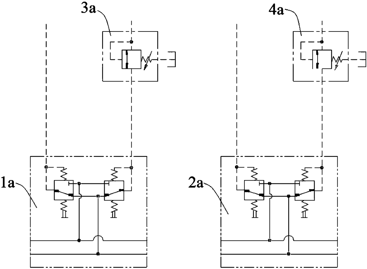 Control system of rotary jetting drilling rig and rotary jetting drilling rig