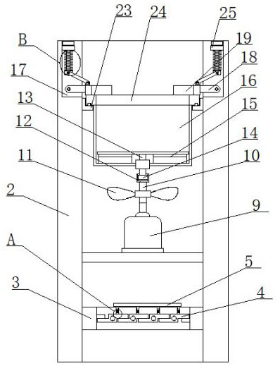 A cooling fan control system for an extended-range automobile engine