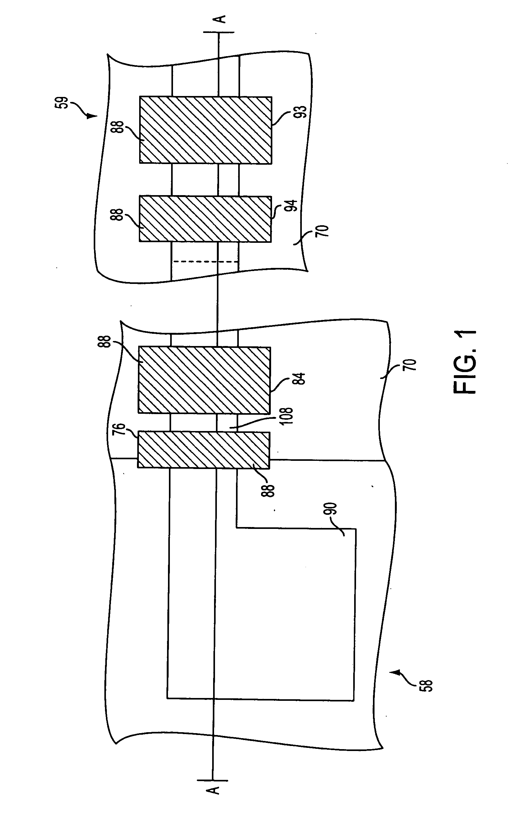Dual capacitor structure for imagers and method of formation