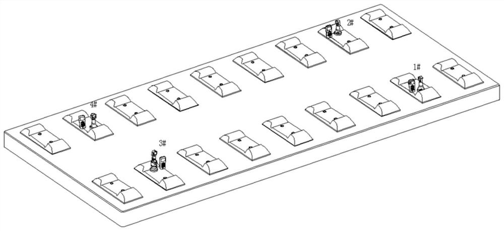 Subway track plate fine adjustment device, system and method