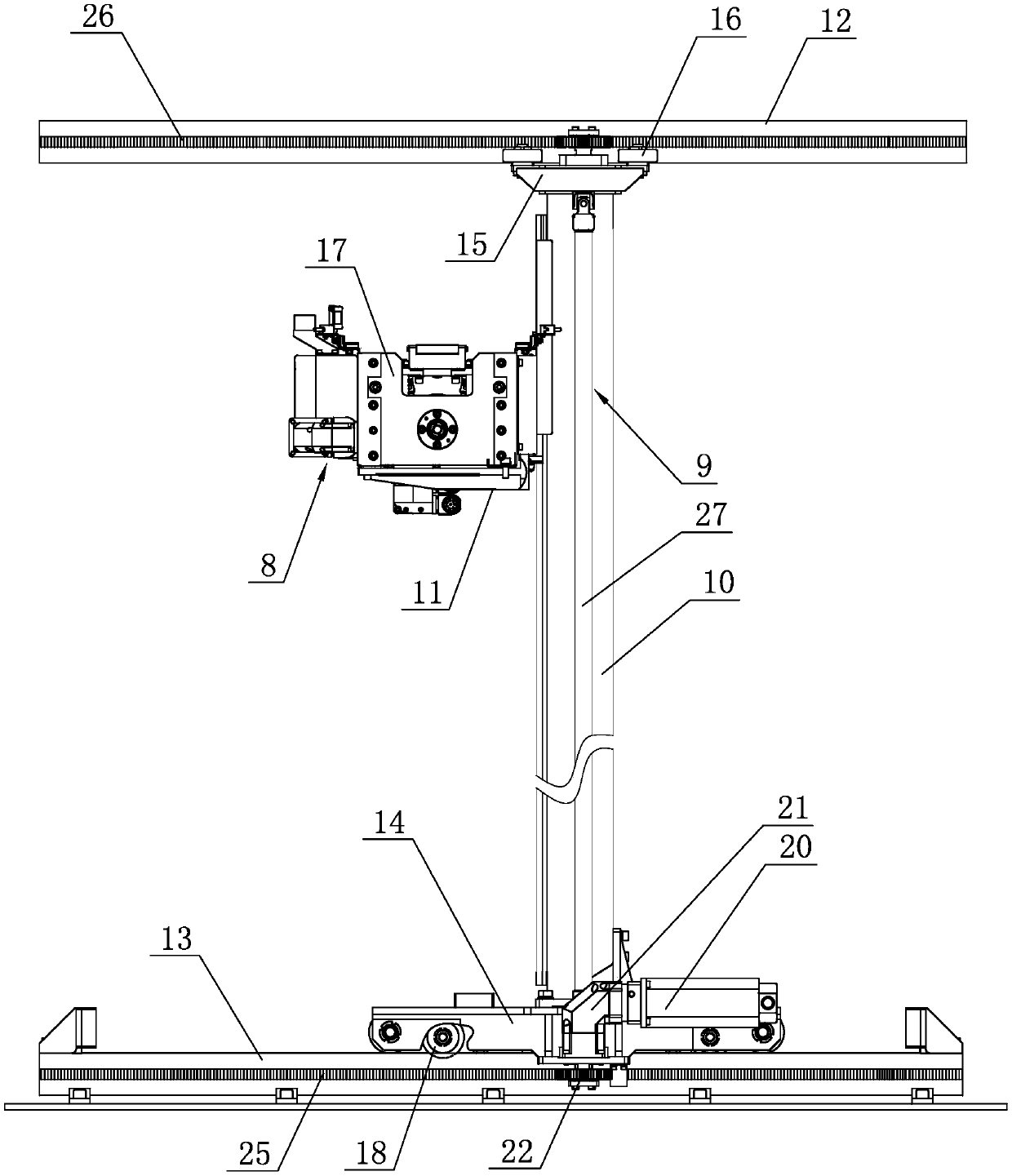 Full-automatic storage tank