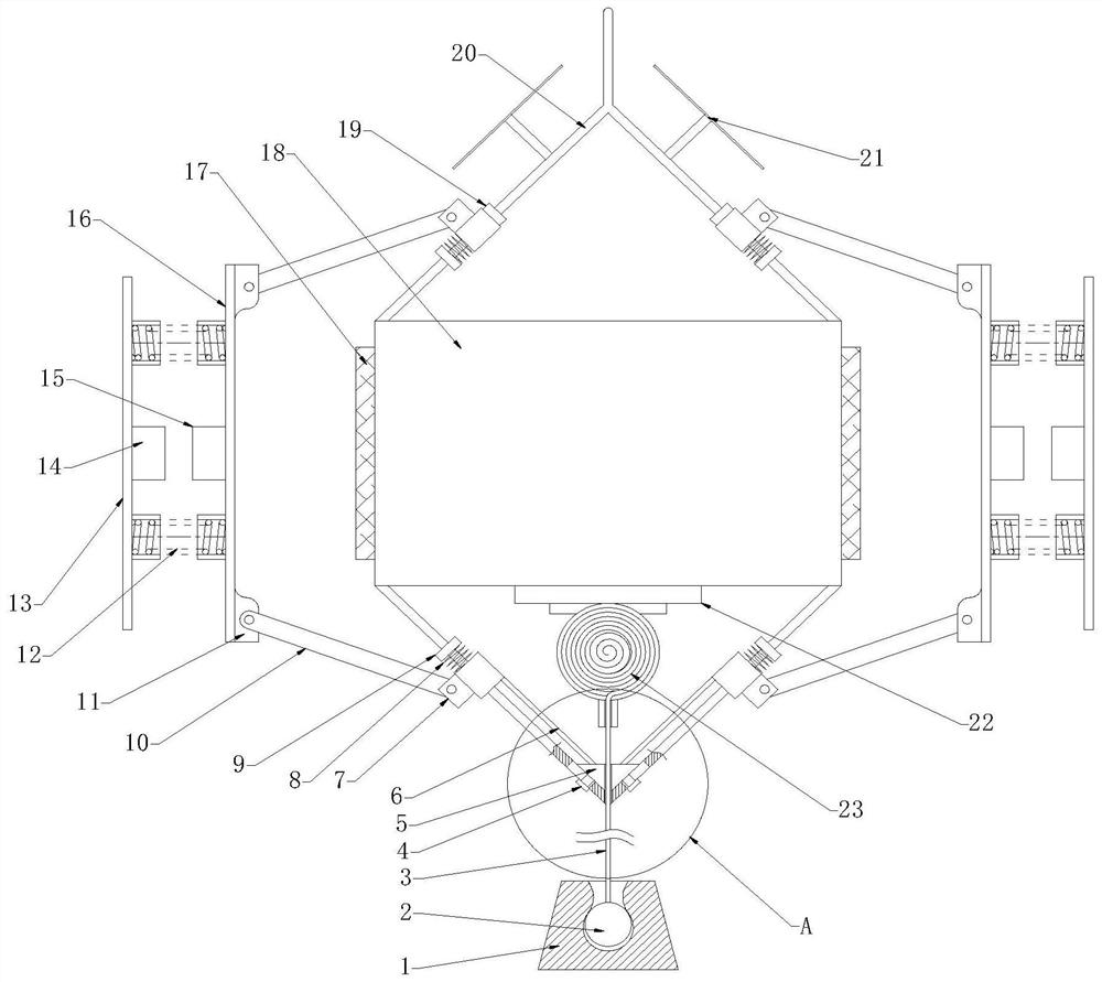 Anti-collision buoy and anti-collision method thereof