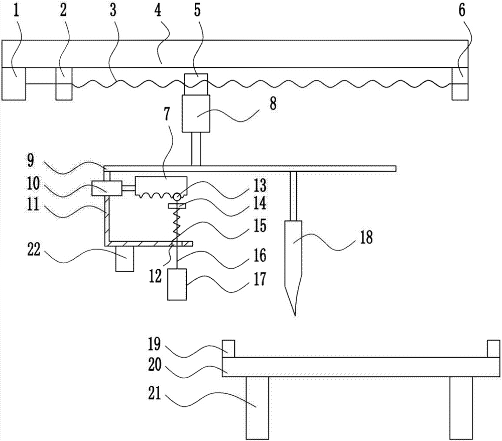 A high-efficiency grinding and cutting machine for mosaic tiles