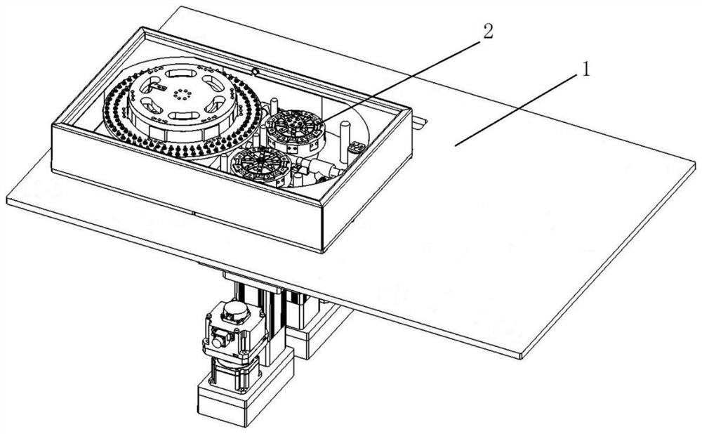 Automatic extrusion structure