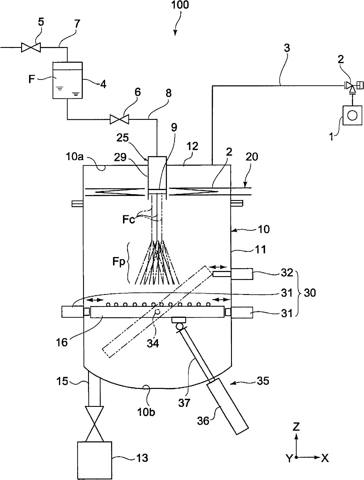 Freeze-drying device