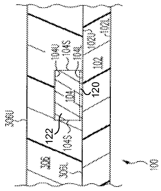 Trace stacking structure and method