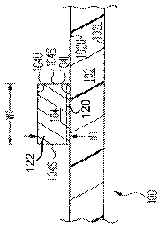 Trace stacking structure and method
