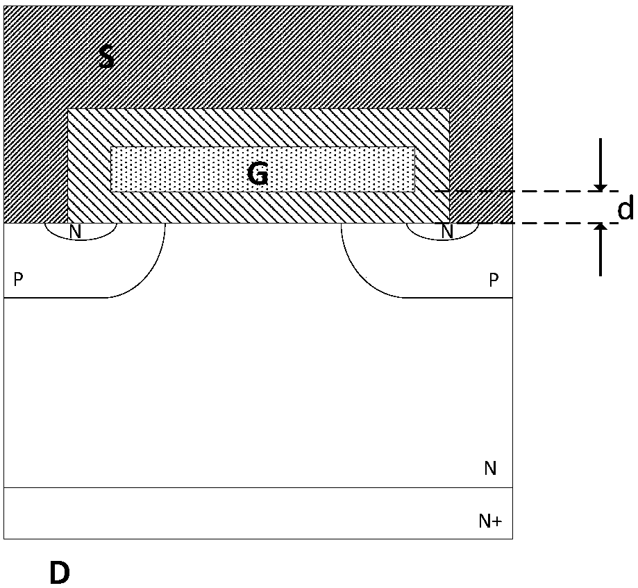 A Vertical Double Diffused Metal Oxide Semiconductor Field Effect Transistor