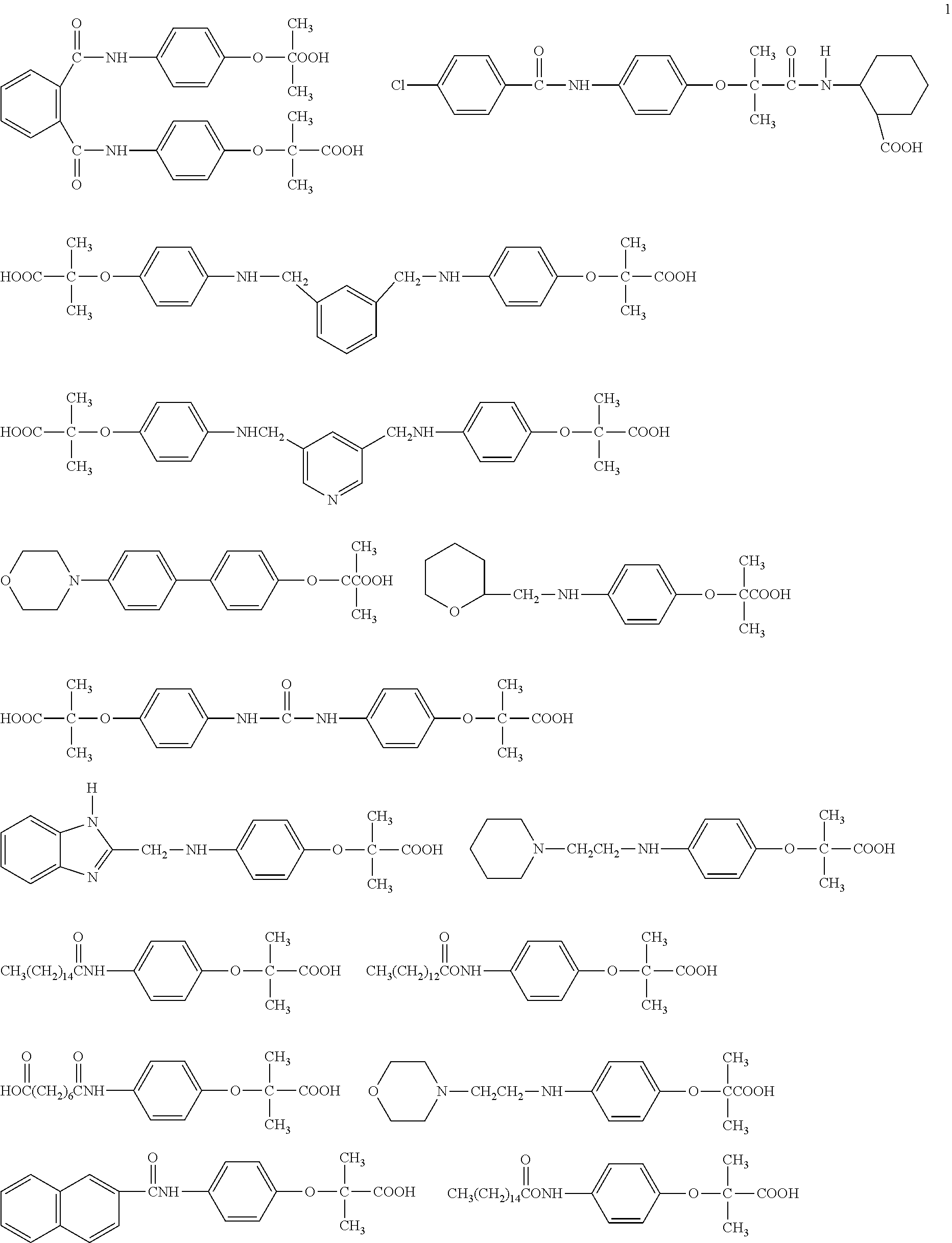 Derivatives of phenoxyisobutyric acid