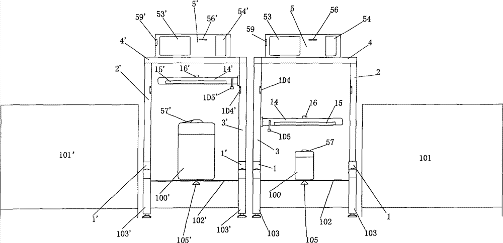 Self-service consigning device for luggage of aviation passengers