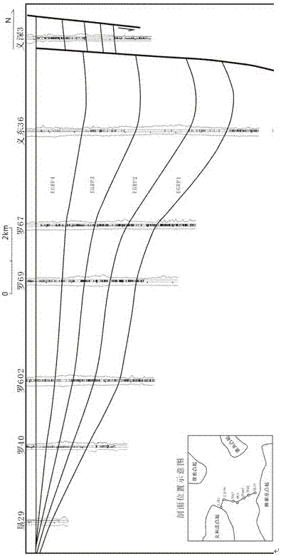 Shale bed sequence stratigraphic division method