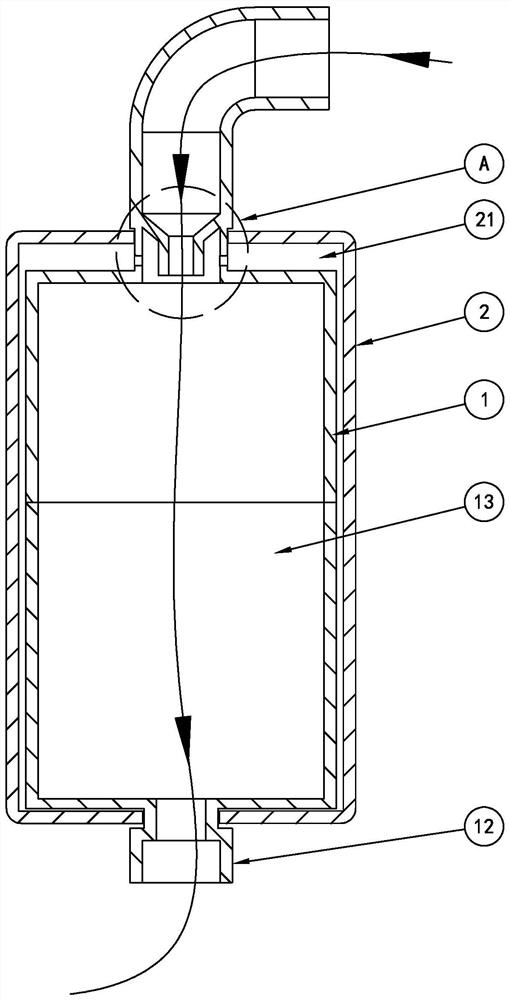 Air dissolving mechanism and shower head