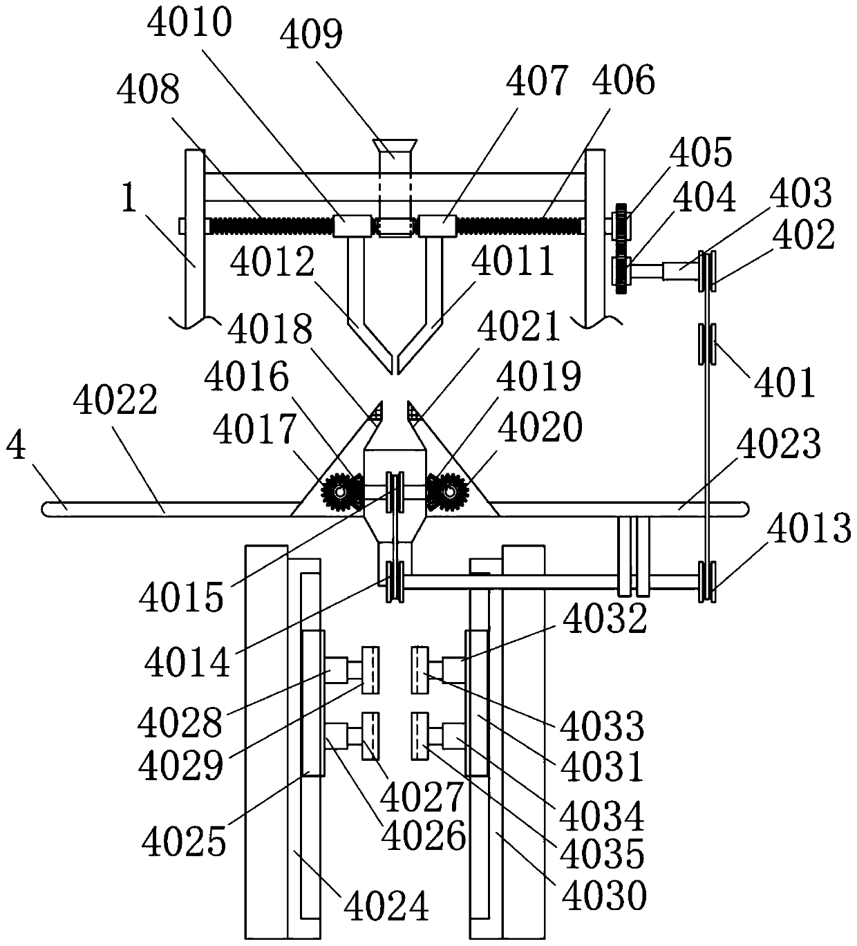 Oil crop pre-treatment device