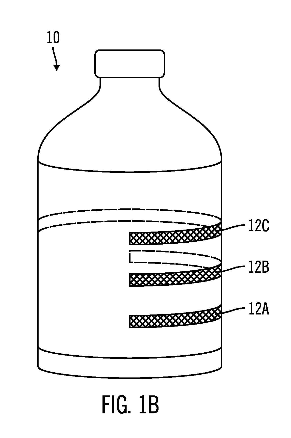 Color detection system for detecting reservoir presence and content in device
