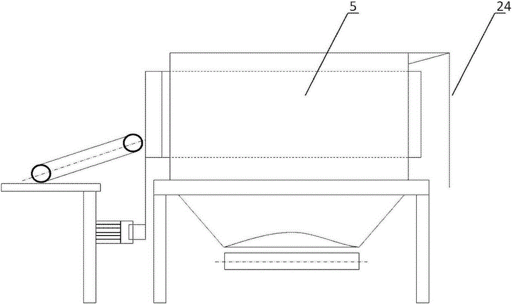 A combined device and method for sorting toxic and harmful substances in domestic waste