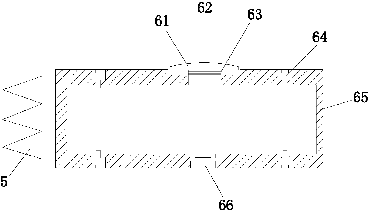 Eccentric-wear-prevention steel ball centralizer