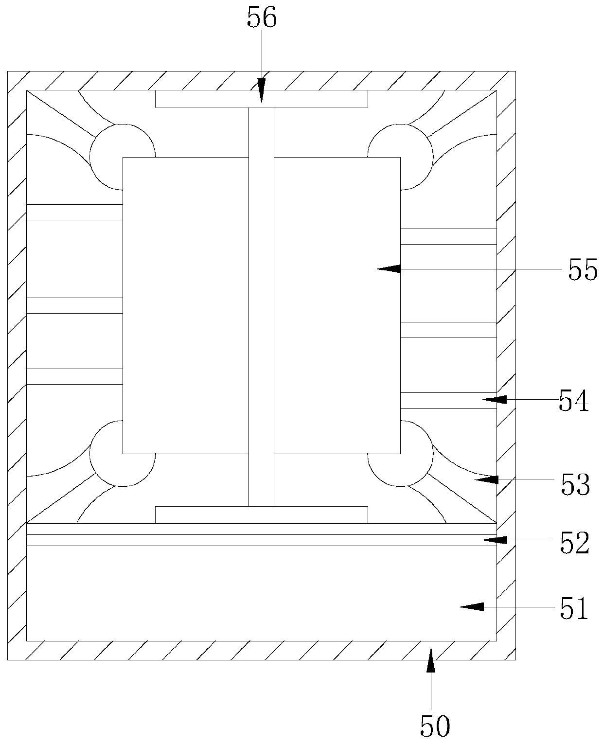 Textile clothes inner fluff dryer