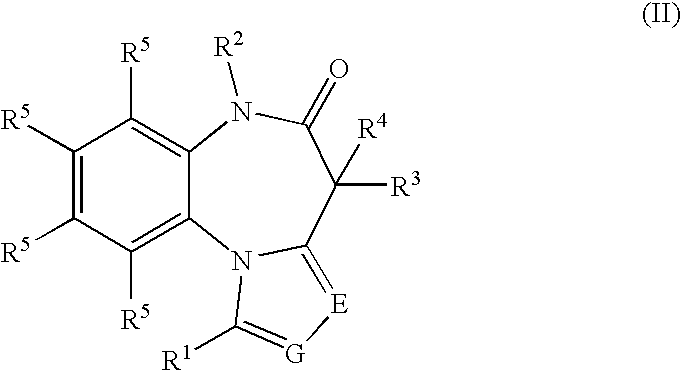 Tetraazabenzo[e]azulene derivatives and analogs thereof