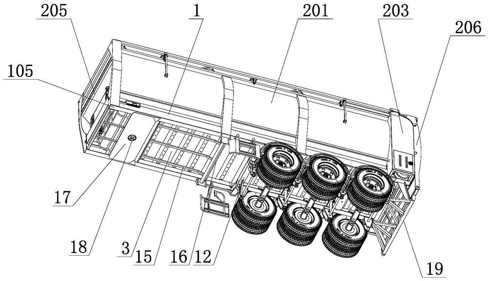 dump semi-trailer