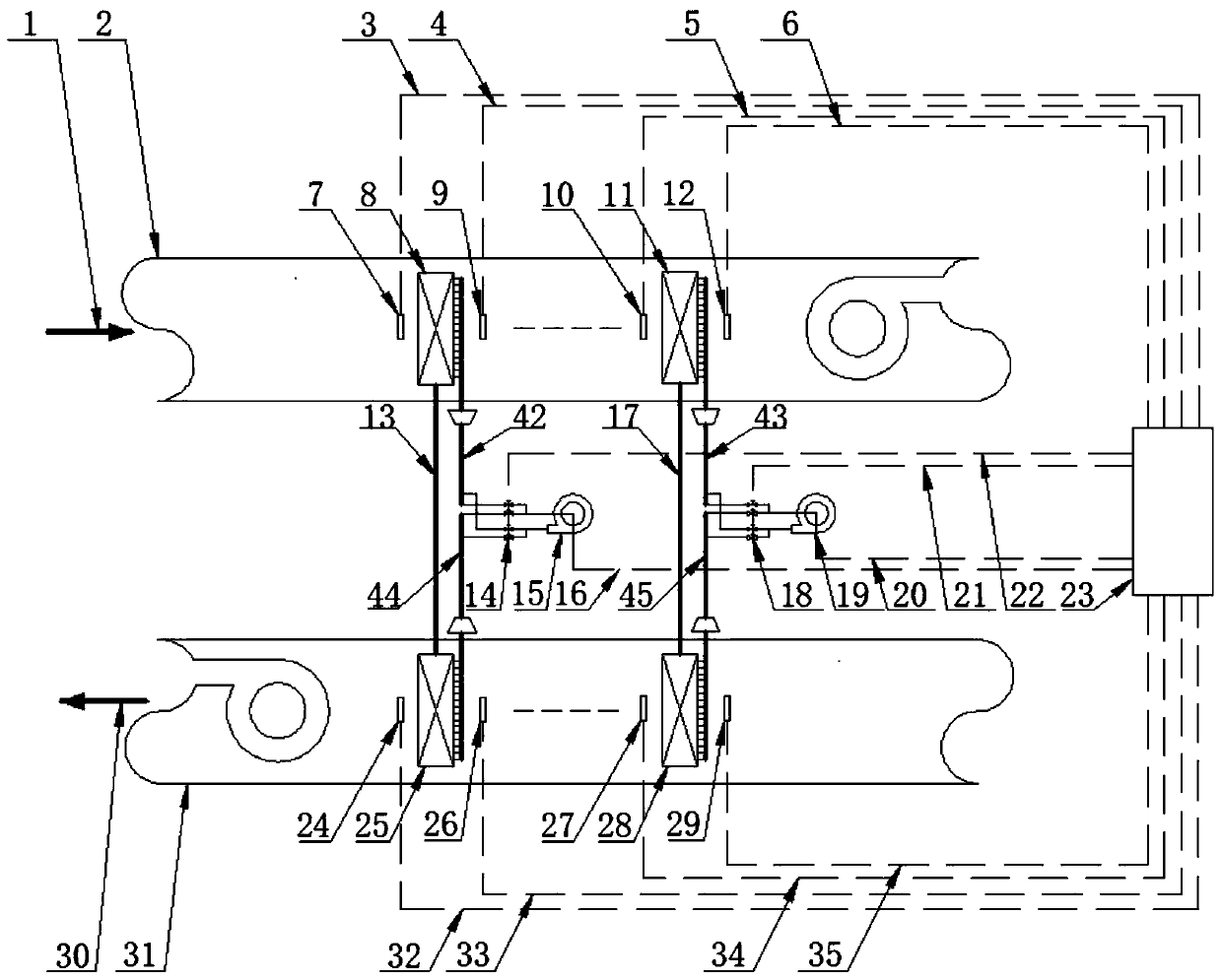 Controllable microchannel heat pipe heat transfer device