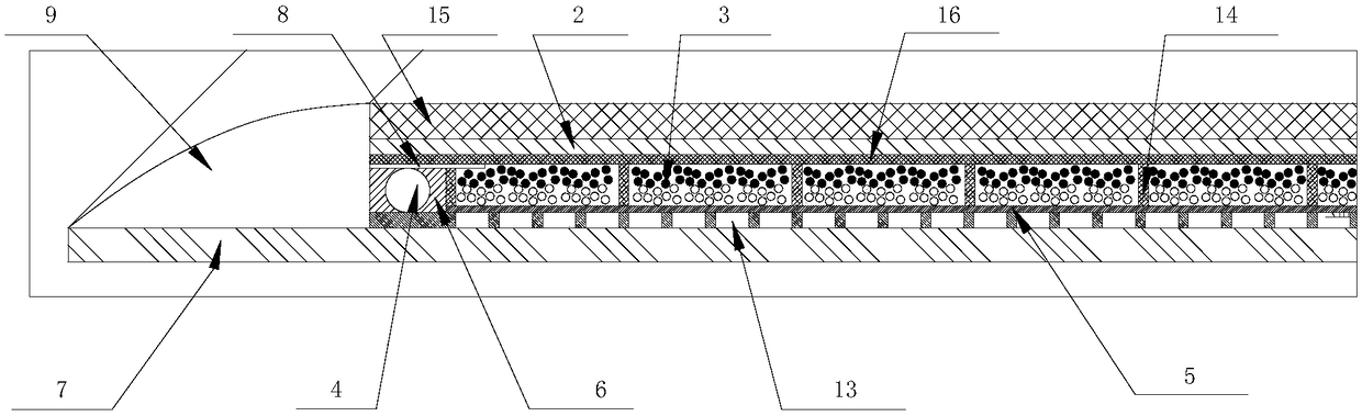 Closed type display plasma module and manufacturing method thereof