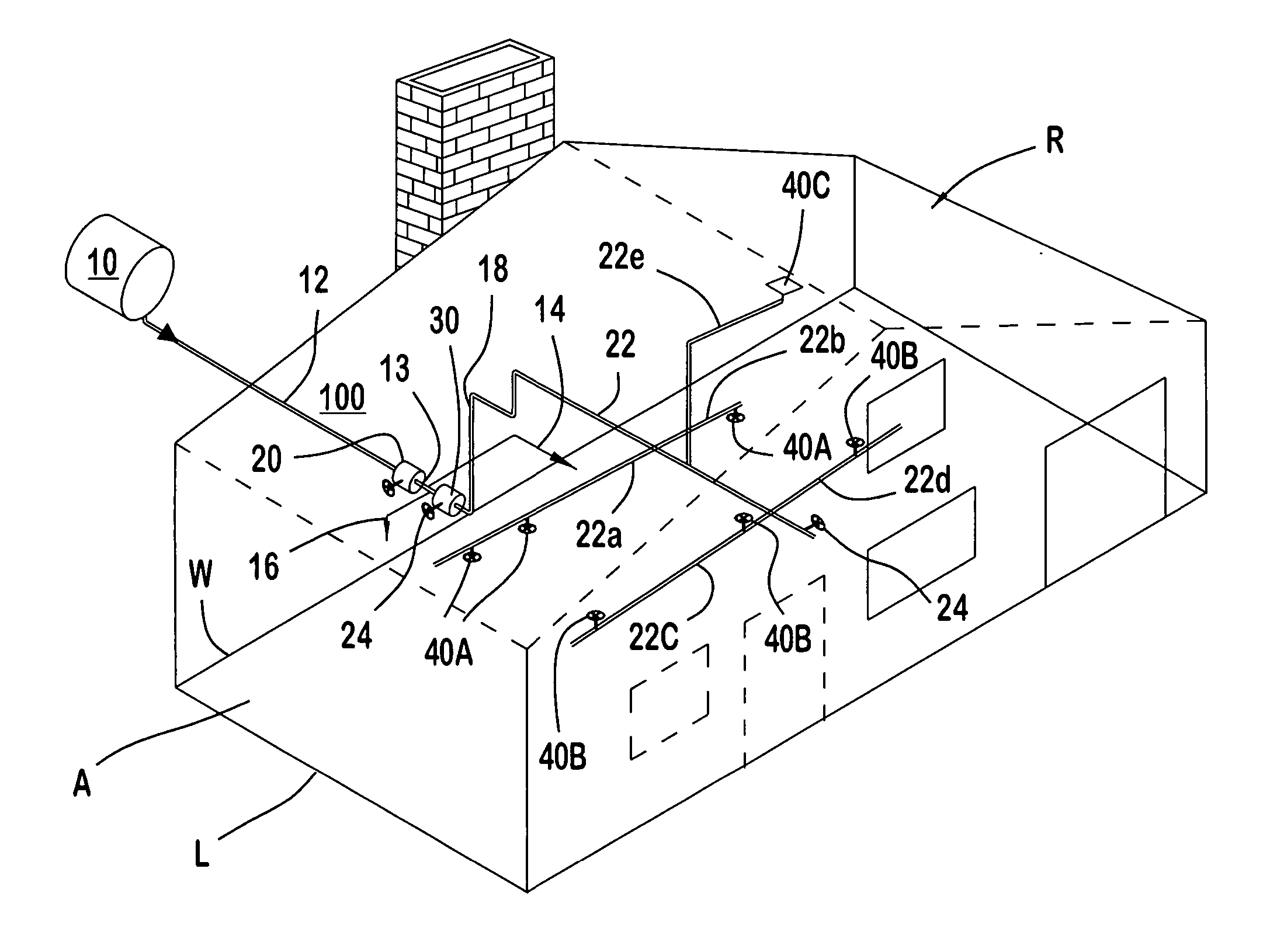 Single interlock, preaction residential dry sprinkler fire protection system with a releasing control panel