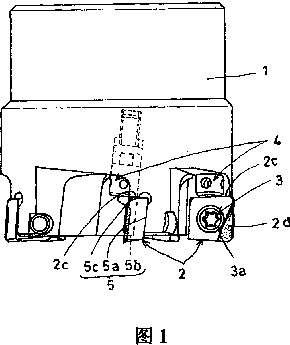 Rotary cutting tool with cutter blade regulation mechanism